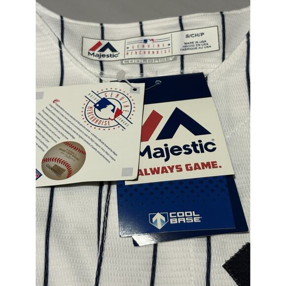 Majestic NEW YORK YANKEES Men’s Frazier #29 Jersey Size S Baseball MLB - Picture 4 of 10